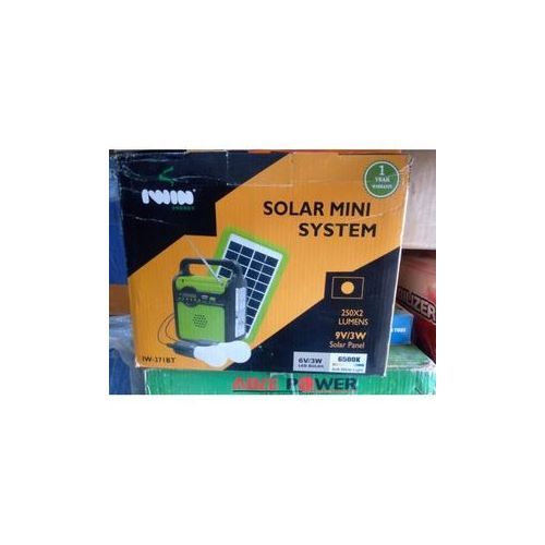 Solar Lightening Kit With Free Mini Fan