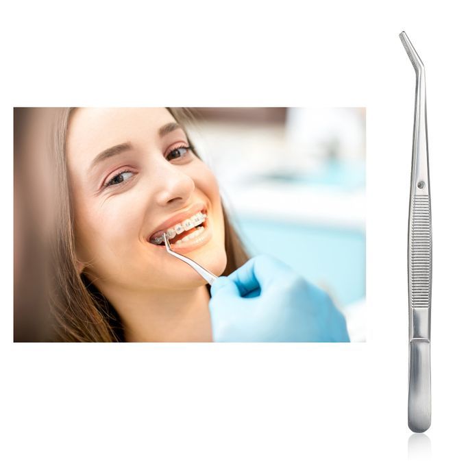 6Pcs Stainless Steel Dental Tools Kit Dentist Tooth Clean