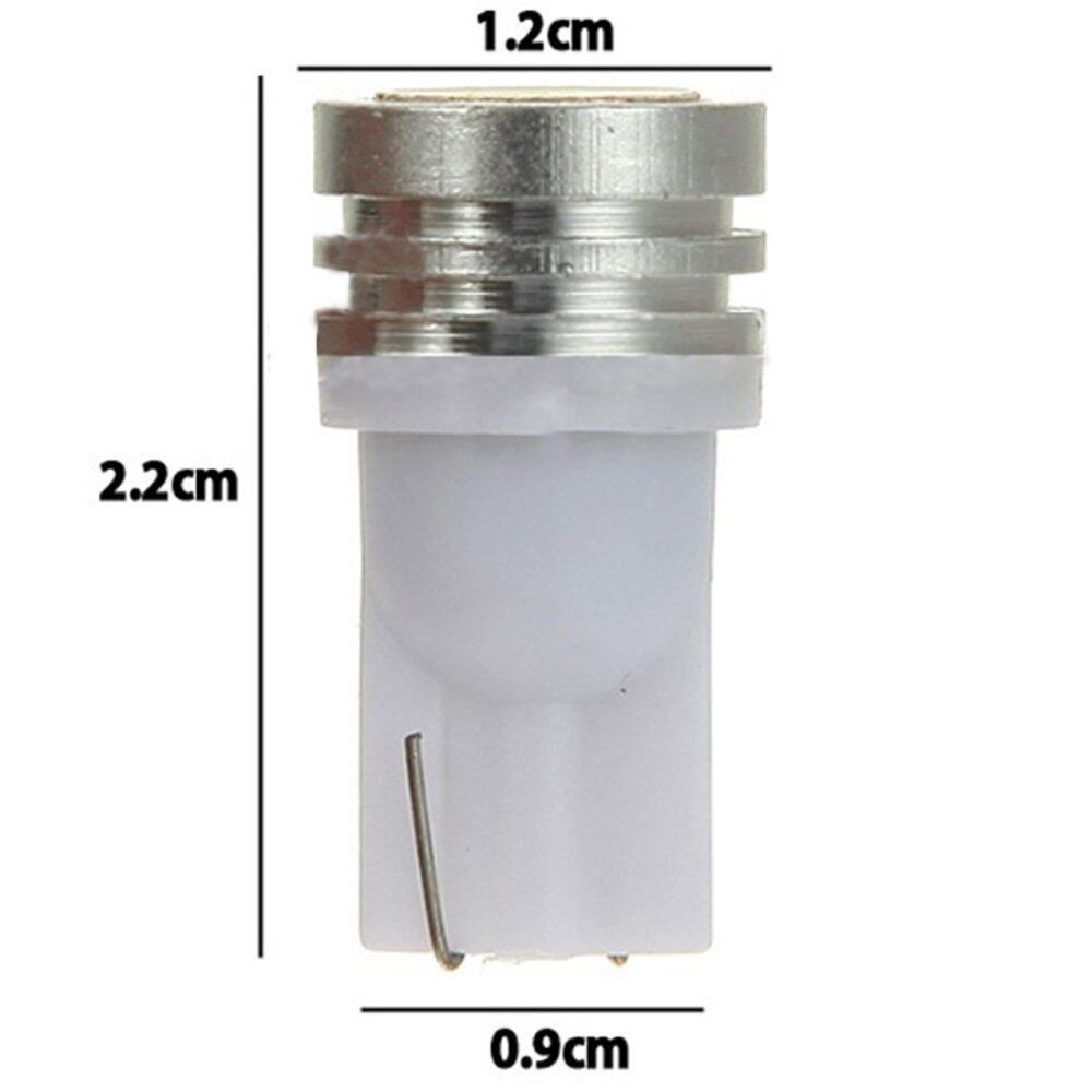 4pcs T10 LED 194 168 W5W 1W Car Side Wedge Tail Turn Light Backup Lamp Bulb 12V White