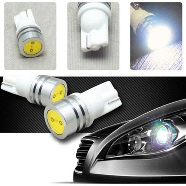 4pcs T10 LED 194 168 W5W 1W Car Side Wedge Tail Turn Light Backup Lamp Bulb 12V White