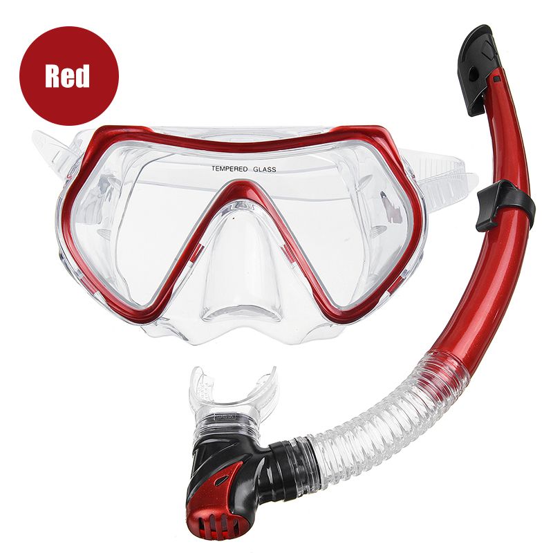 PVC Snorkel + Diving Diving Snorkel Accessories 3 Colors Optional Red