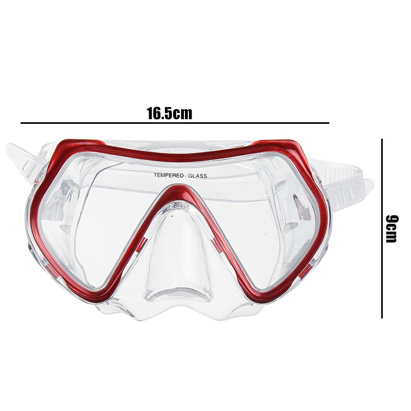 PVC Snorkel + Diving Diving Snorkel Accessories 3 Colors Optional Red
