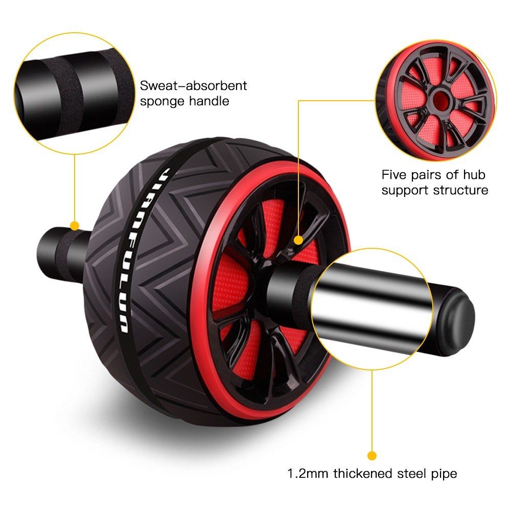 Abdominal Roller Exercise Wheel Fitness Equipment Mute