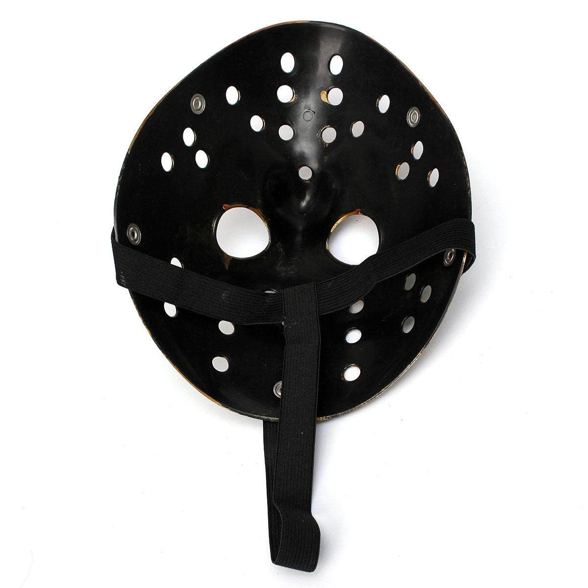 Vendredi 13th Jason Masque Plastique D'horreur Halloween Voorhees Machete Bronze