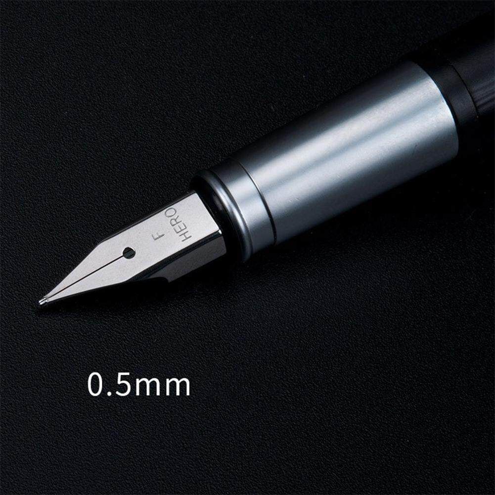 HERO 9367 Ink Pen Office School Signature Pen Calligraphy For Students And Children Blue