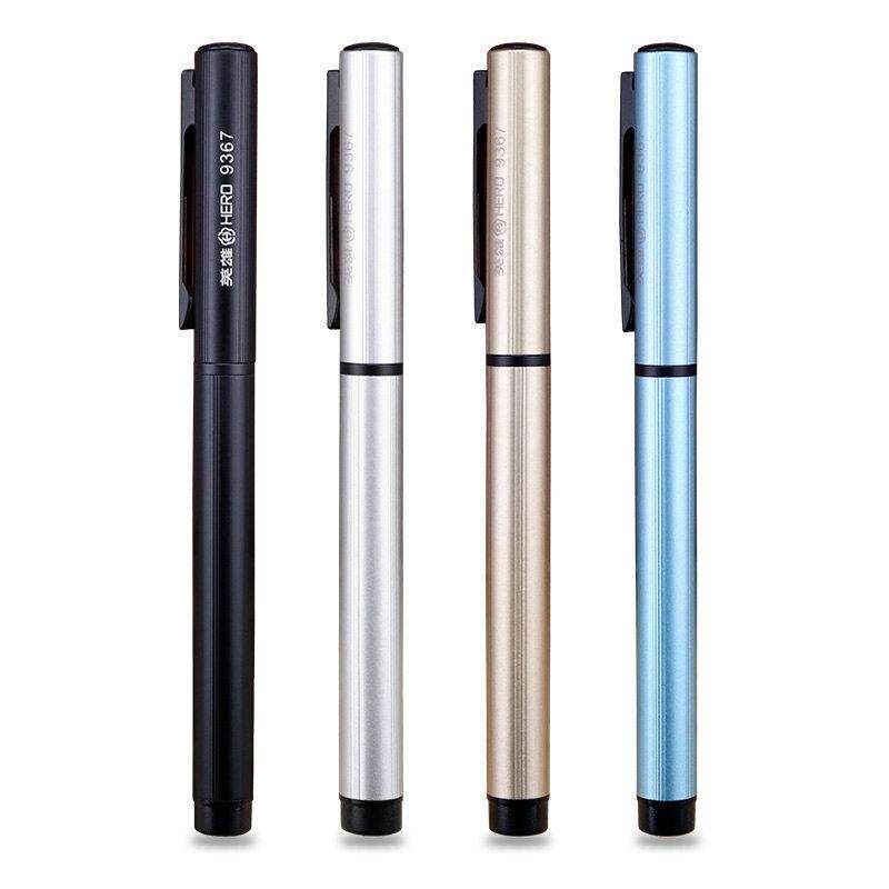 HERO 9367 Ink Pen Office School Signature Pen Calligraphy For Students And Children Blue