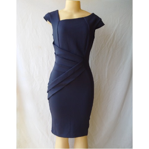 Women's Corporate Dress - Deep Blue