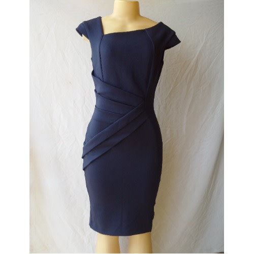 Women's Corporate Dress - Deep Blue