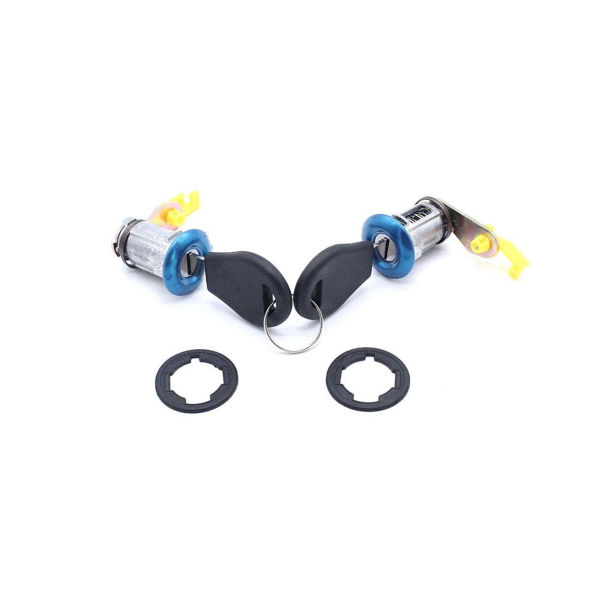 Door Lock Set Barrel wit Keys LH + RH Replacement for Nissan Micra Primera Sunny Terrano