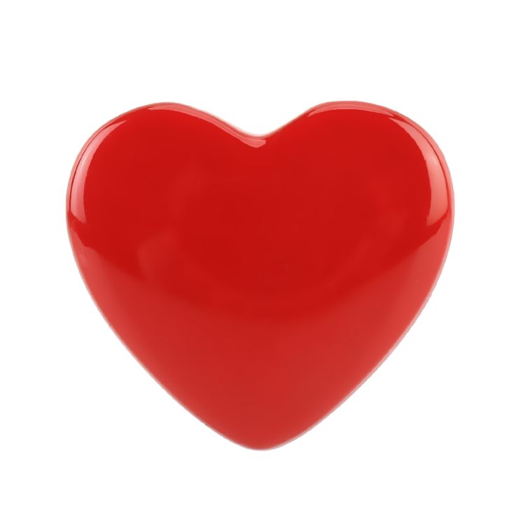 Heart Shape Car Metal Body Decorative Sticker