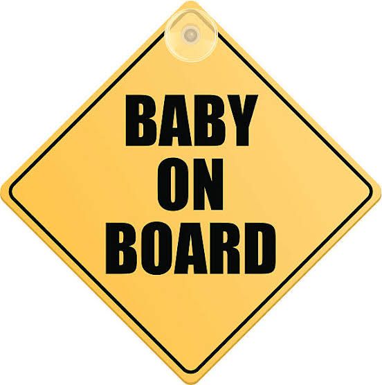 Baby On Board Sticker