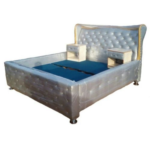6by6 Feet Bed Frames With Bedside Stools(lagos Only