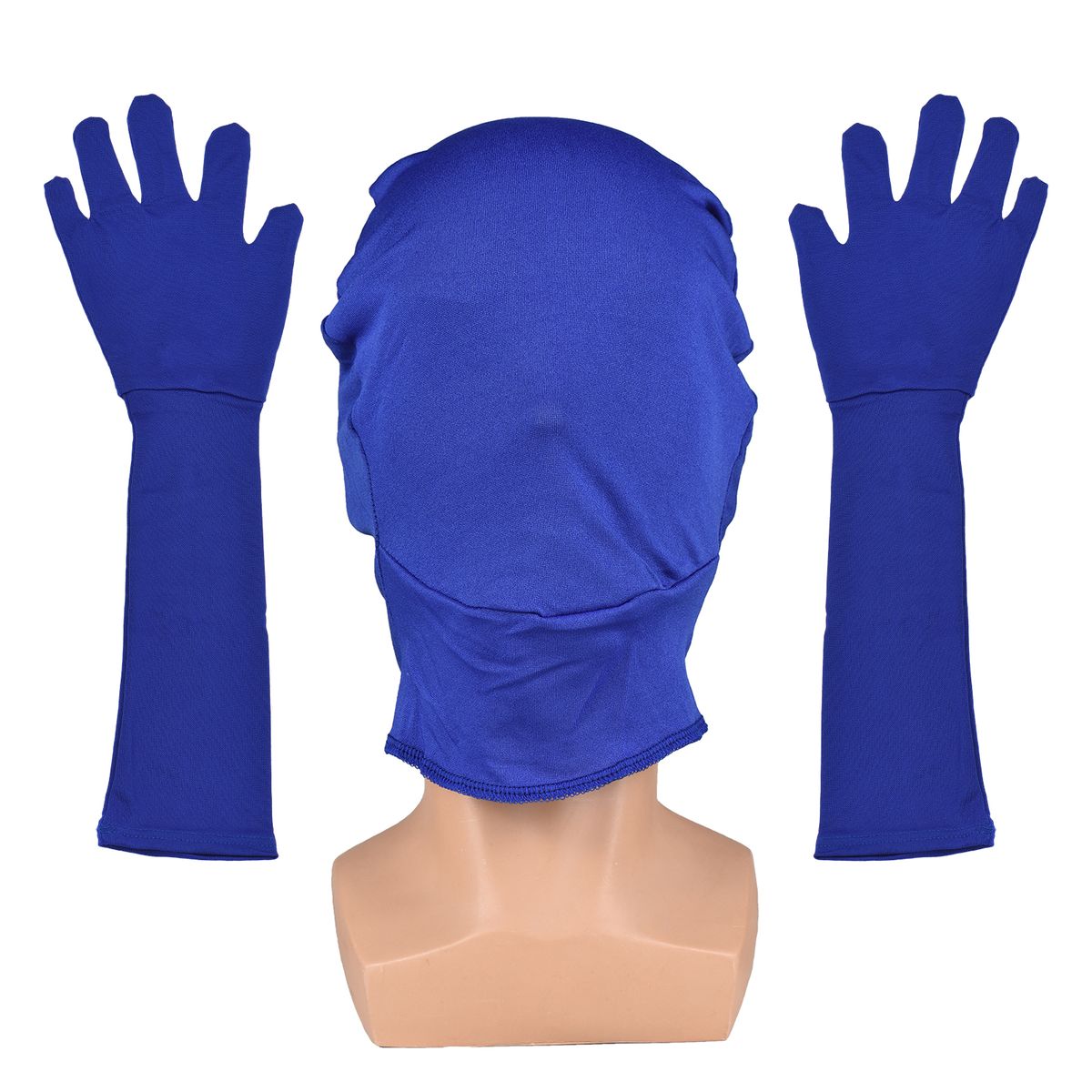 Blue Chroma Key Mask  Chromakey Hood Glove Invisible