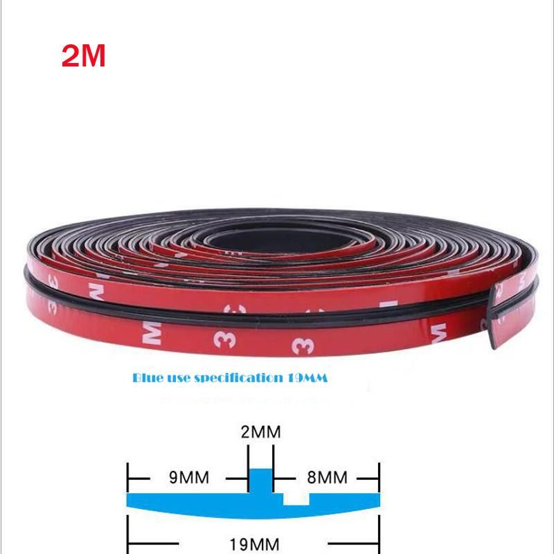 Automobile rubber sealing strip, windshield edge windproof sticker, roof rubber sealing strip, sound insulation material
