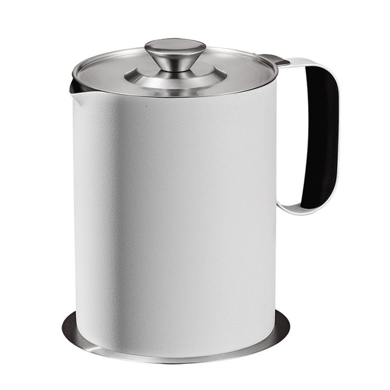 Large Capacity Oil Separator Pot, Capacity: White 2000ml