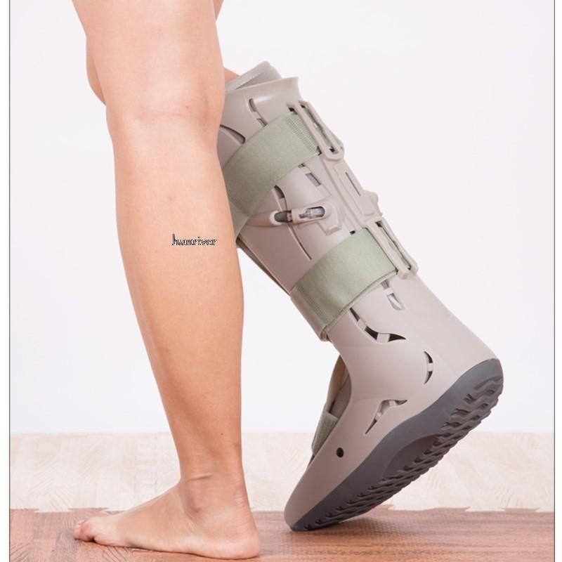 Adjustable ankle joint fixation bracket calf support