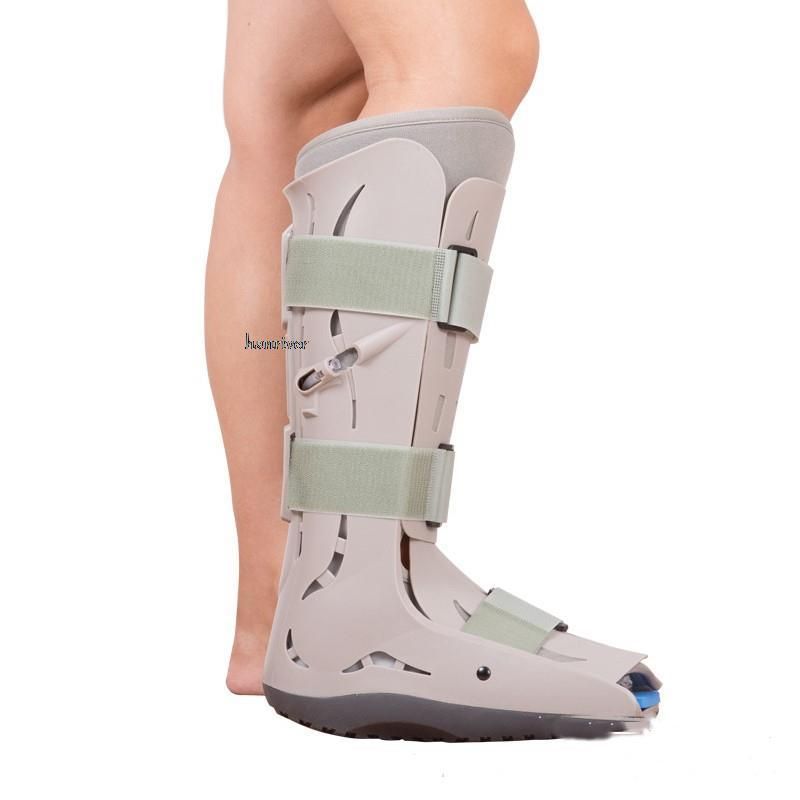 Adjustable ankle joint fixation bracket calf support