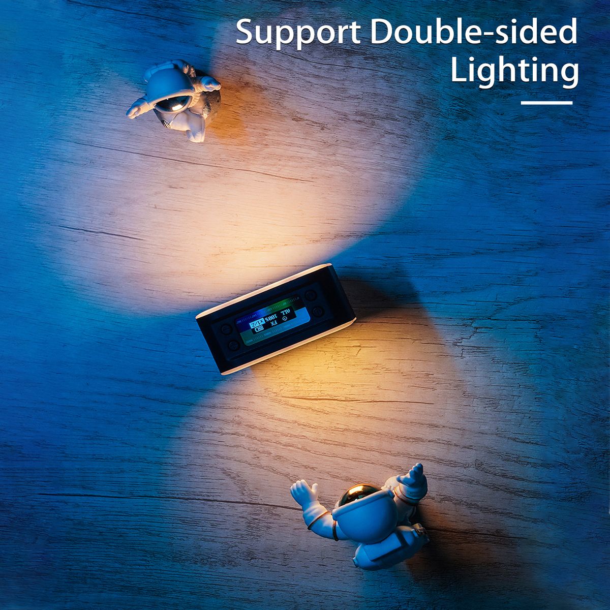 Rgb Video Light , Full Color 70 Led Camera Light Dimmable