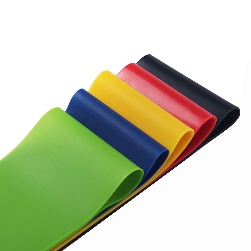 5PCS Portable Latex Tension Band Fitness Sport Yoga High