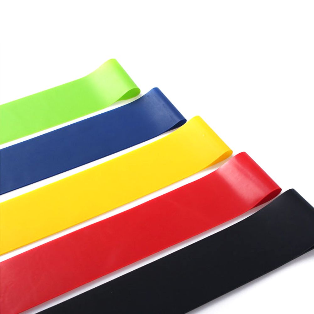 5PCS Portable Latex Tension Band Fitness Sport Yoga High