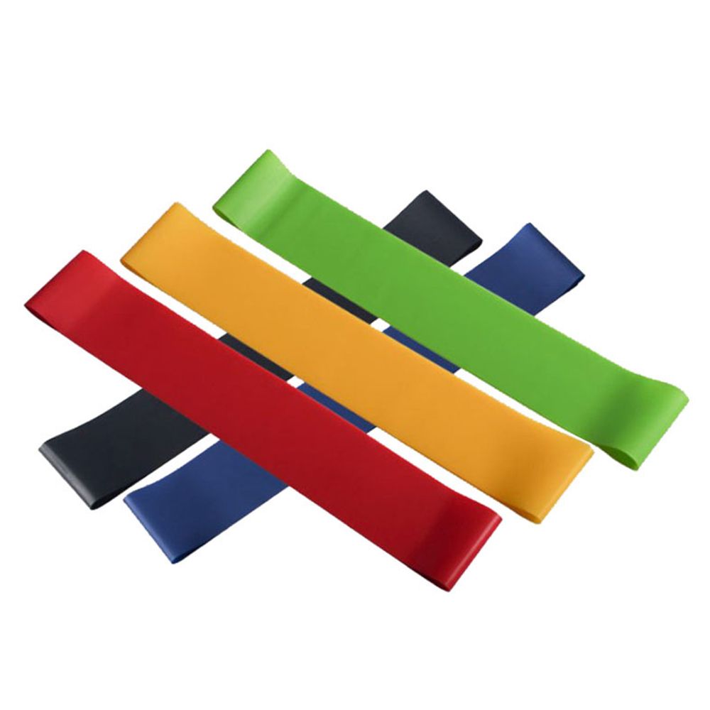 5PCS Portable Latex Tension Band Fitness Sport Yoga High
