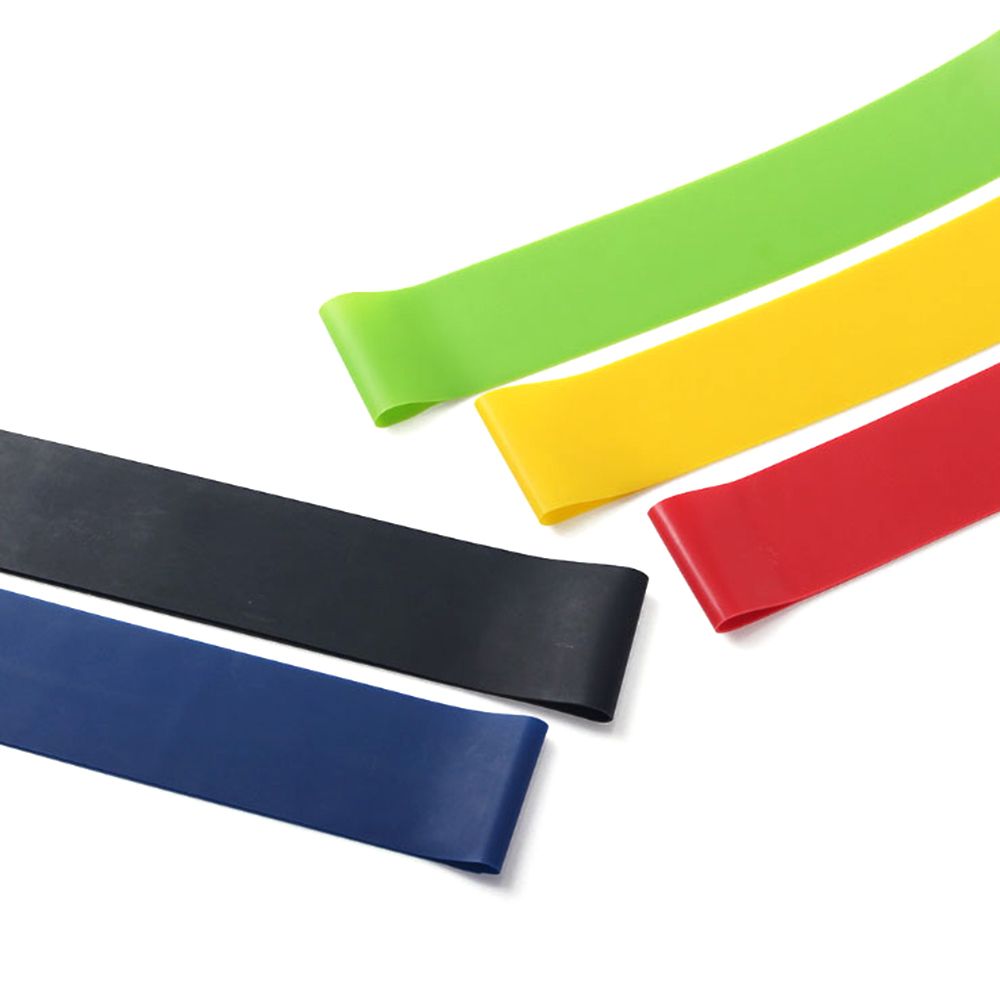 5PCS Portable Latex Tension Band Fitness Sport Yoga High