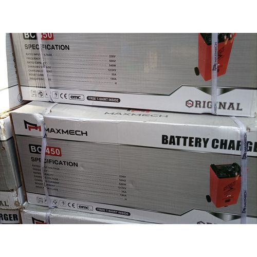 Heavy Duty Car Battery Charger 12V/24V Portable Booster 450