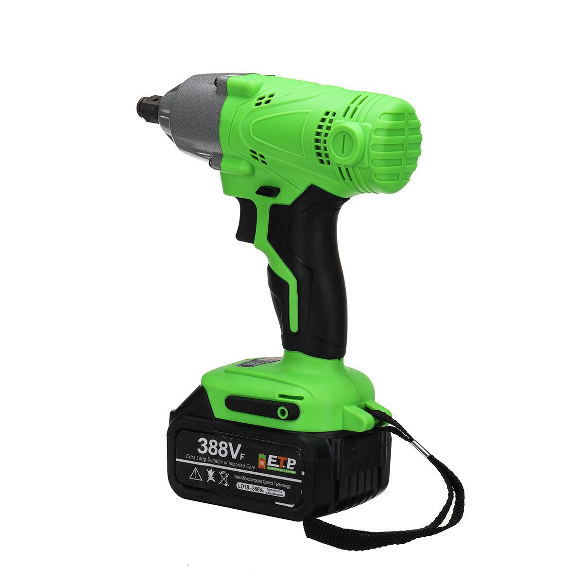 320N.m 1/2 Inch 1800RPM Electric Cordless Impact Wrench With