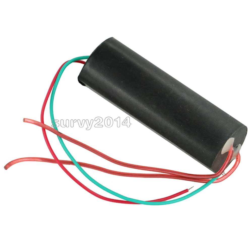 50KV 50000V High Voltage Pulse Arc Generator Inverter Step Up Boost Transformer Super Arc Ignition Coil Module DC 3.7V-6V 2-3A