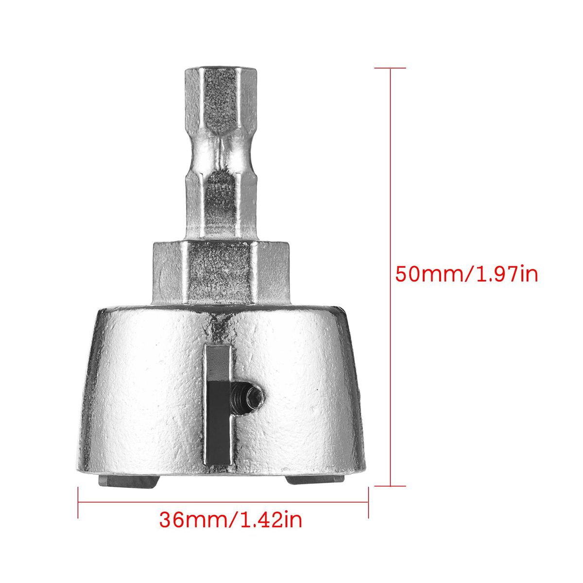 Deburring Drill Bit Chamferer Deburring External Chamfer Tool HSS Blade Countersink Chamfer Bit Burr Removing Tool Quick Release Shank Fit for 1/8''-3/4''(3mm-19mm) with Hex Wrench