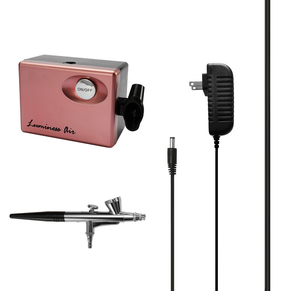 Mini Airbrush Compressor Kit Portable Tattoos Make Up Cake