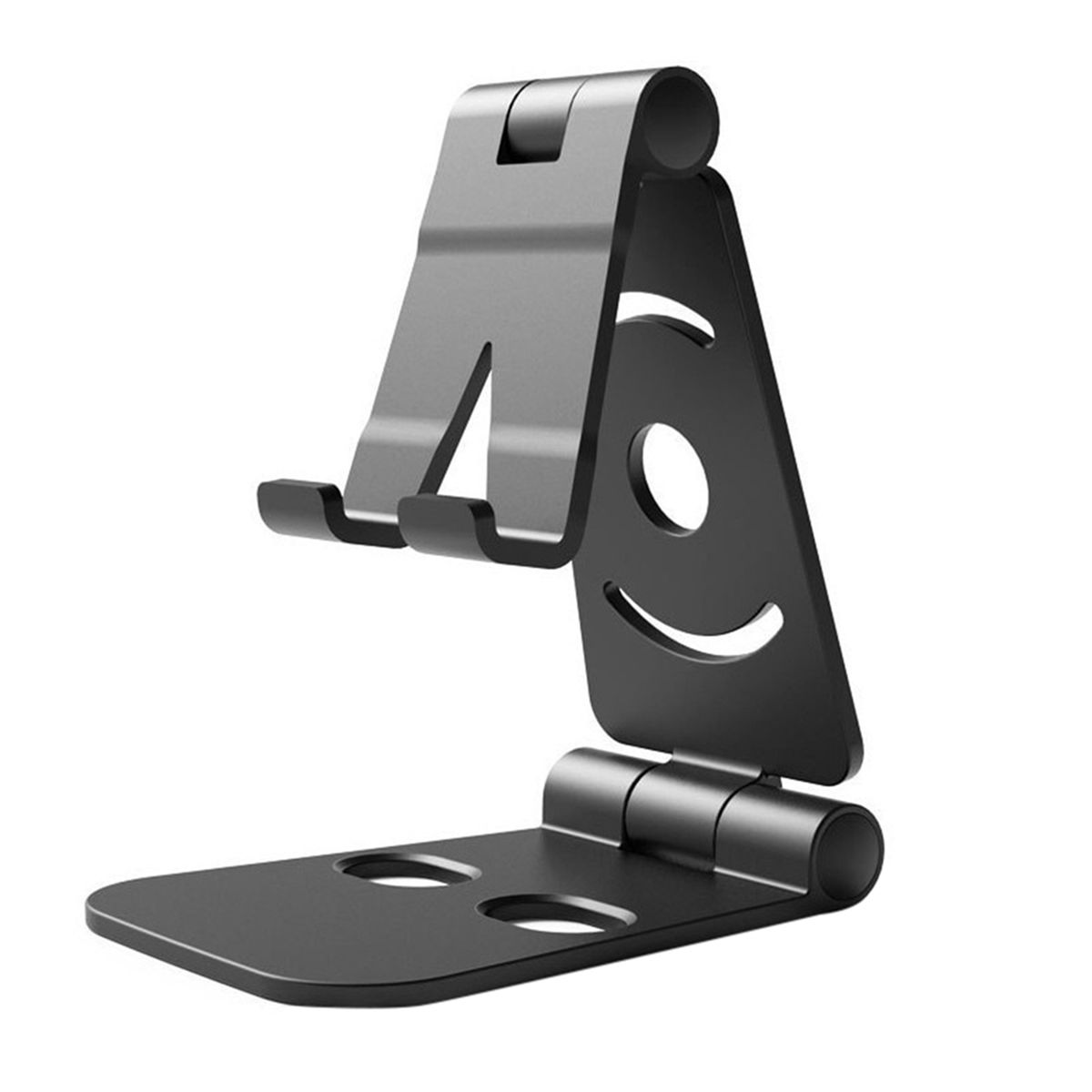 Portable Foldable Desktop Tablet Phone Bracket Lazy-Black