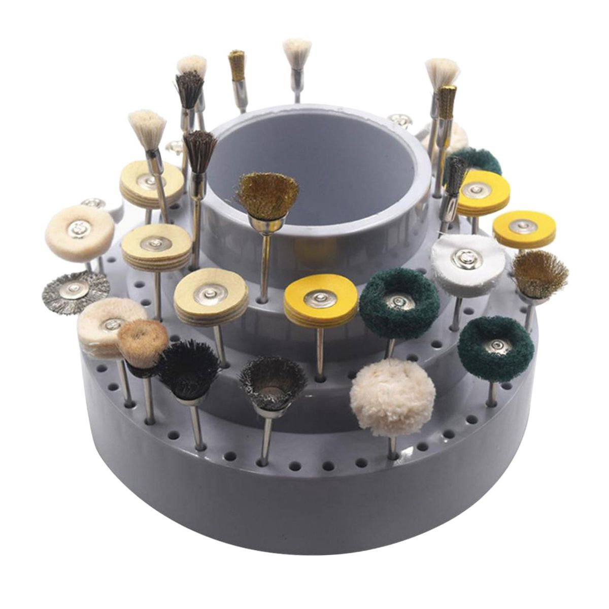 Safe Round Shape Dill  Box, Drill Bit Organizer,
