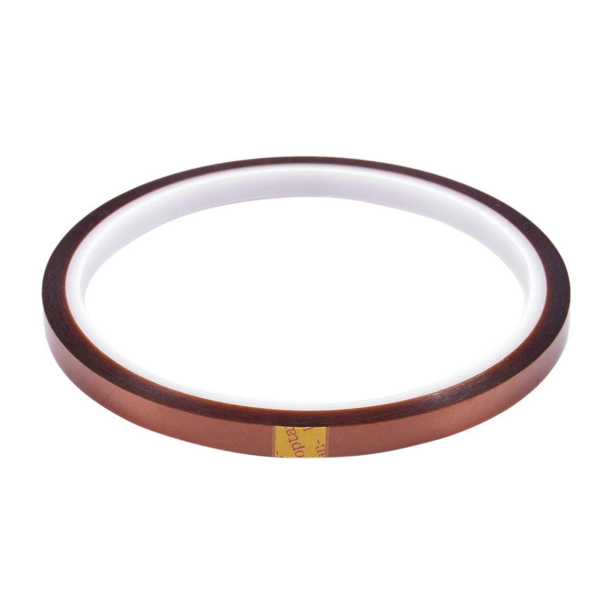6MM x 33 m Metallic Brown Tape Heat Resistant
