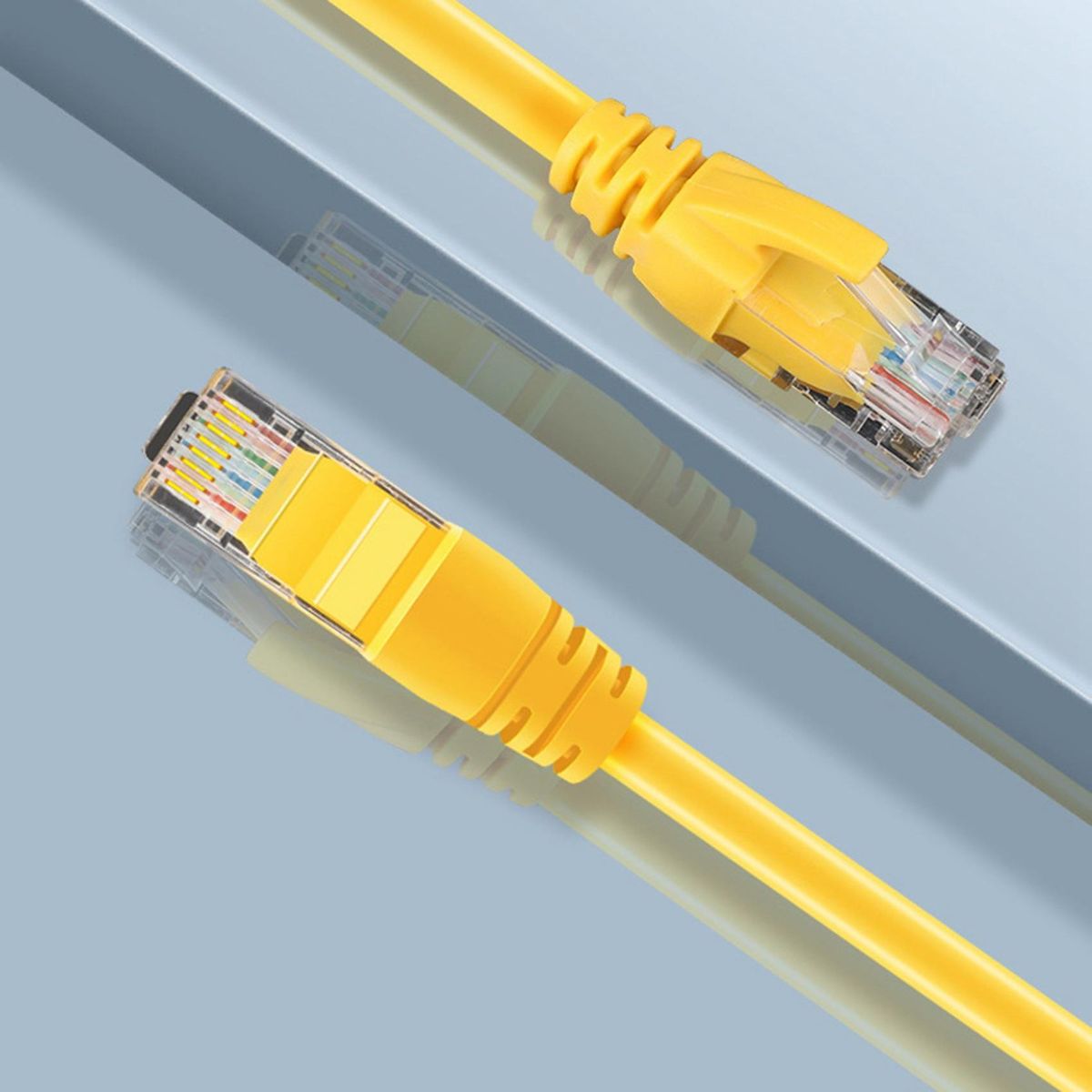 RJ45 Network Cable CAT5E Computer Network Cable RJ45 Network LAN Cable for Desktop Computer Laptop Router 1M