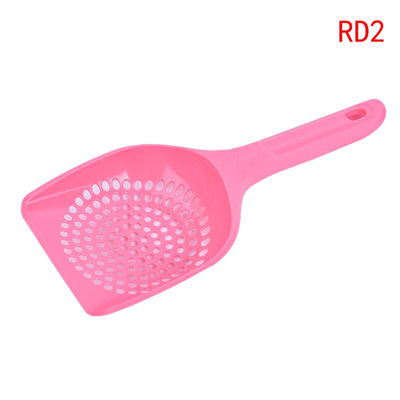 Cat Litter Scoop Plastic Durable Pet Poo Shovel Practical Pets Poop Scooper Cat Sand-as Pic