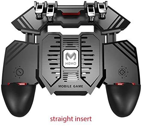 PUBG Controller AK77 Six Finger Gamepad For IPhone Android PUBG Mobile Controller L1 R1 Shooter Triggers Fire Joystick Game Pad