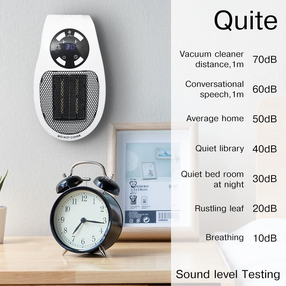 Portable Electric Mini Fan Heater Desktop Household Wall Heating Stove Radiator Warmer Machine for Winter US Plug