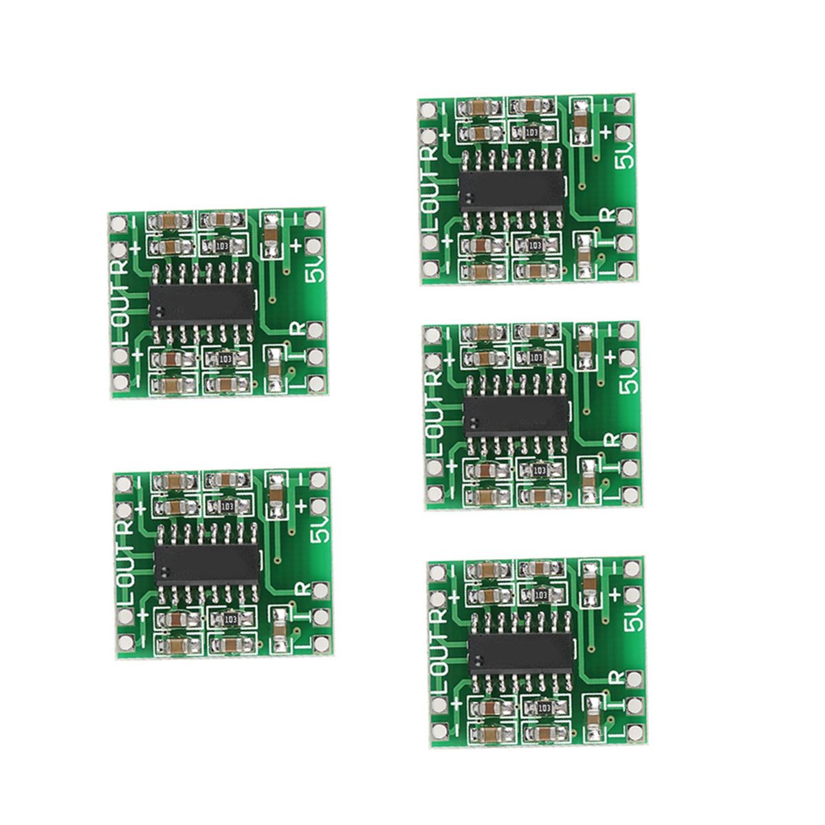 5pcs Super Small 3W+3W Type D PAM8403 Digital Audio