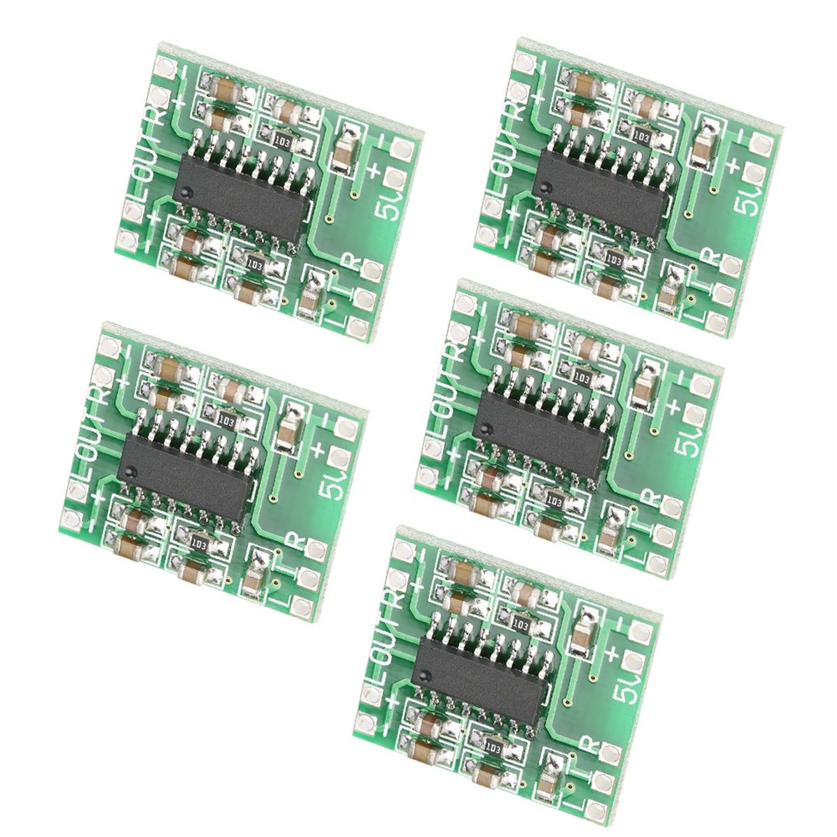 5pcs Super Small 3W+3W Type D PAM8403 Digital Audio