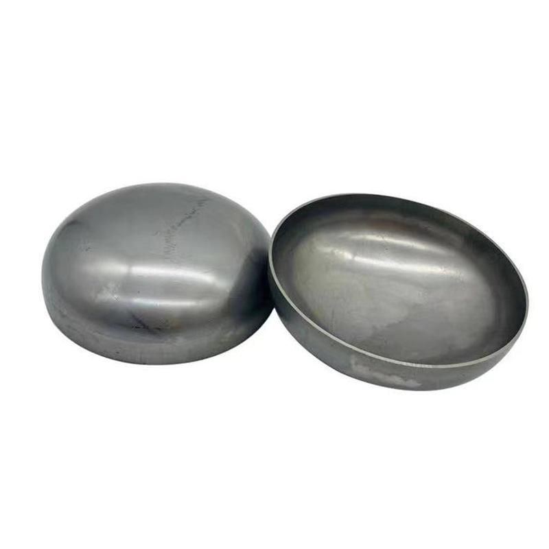 304 Stainless Steel End Socket Spot Supply Stainless Steel Pipe Cap Large Diameter Oval Head Flat Head