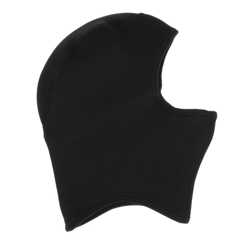 3mm Neoprene Diving Hood Full Face Mask Warm Swimming Cap Wetsuit