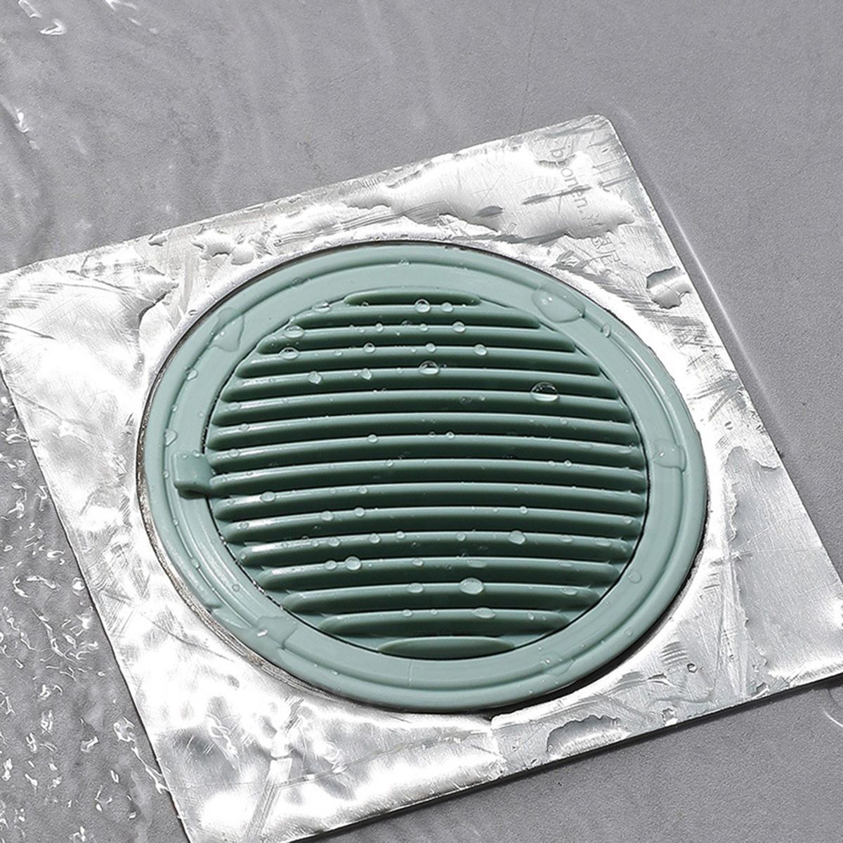 Floor Strainer Shower Floor Drain Backflow Preventer Valve Sewer Core Green