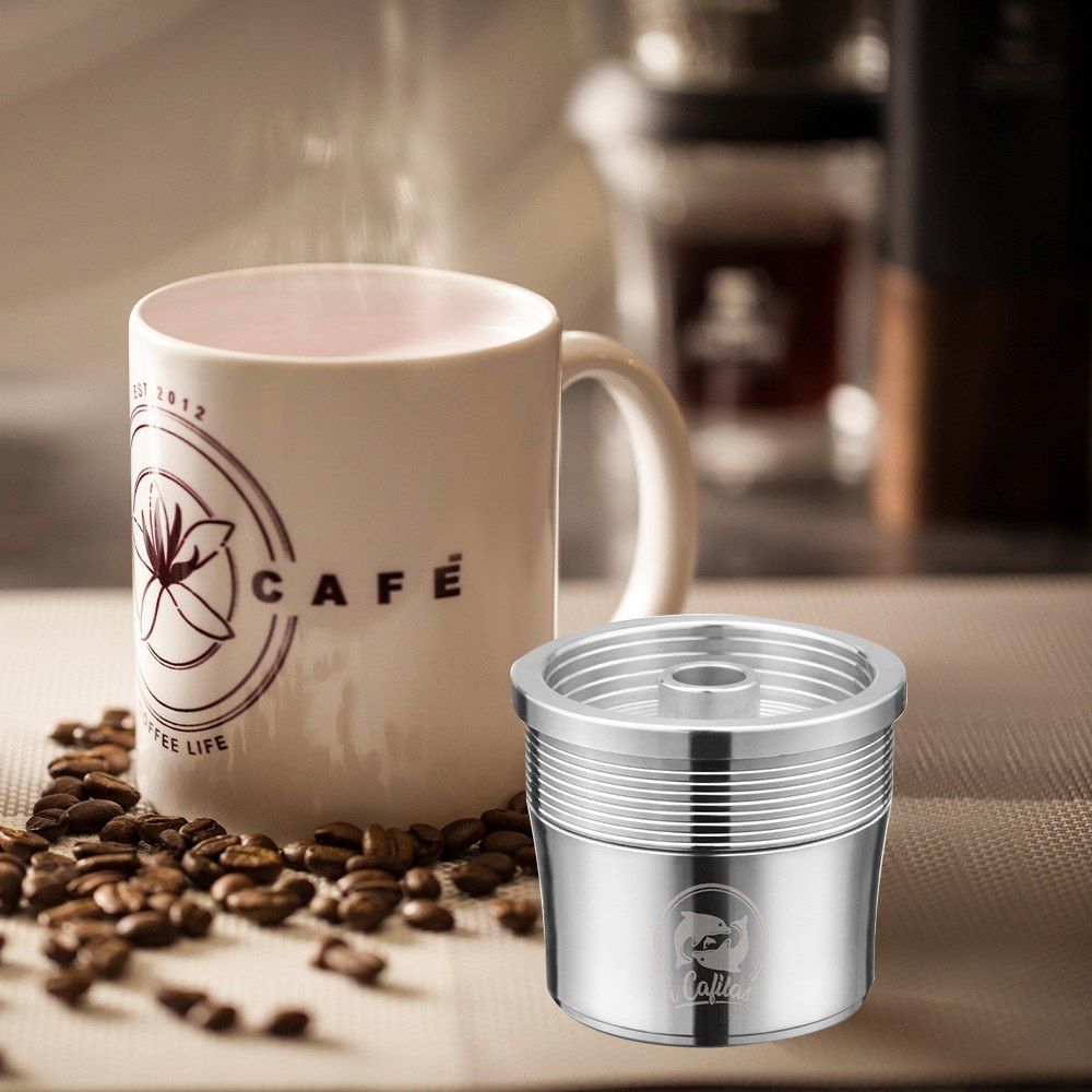 Stainless Steel Refillable Coffee Capsules For Illy System