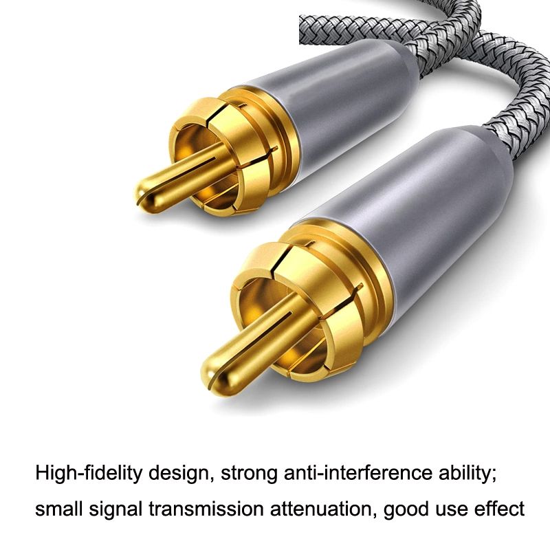Pure Copper Coaxial HIFI Digital Audio Cable 1.5m