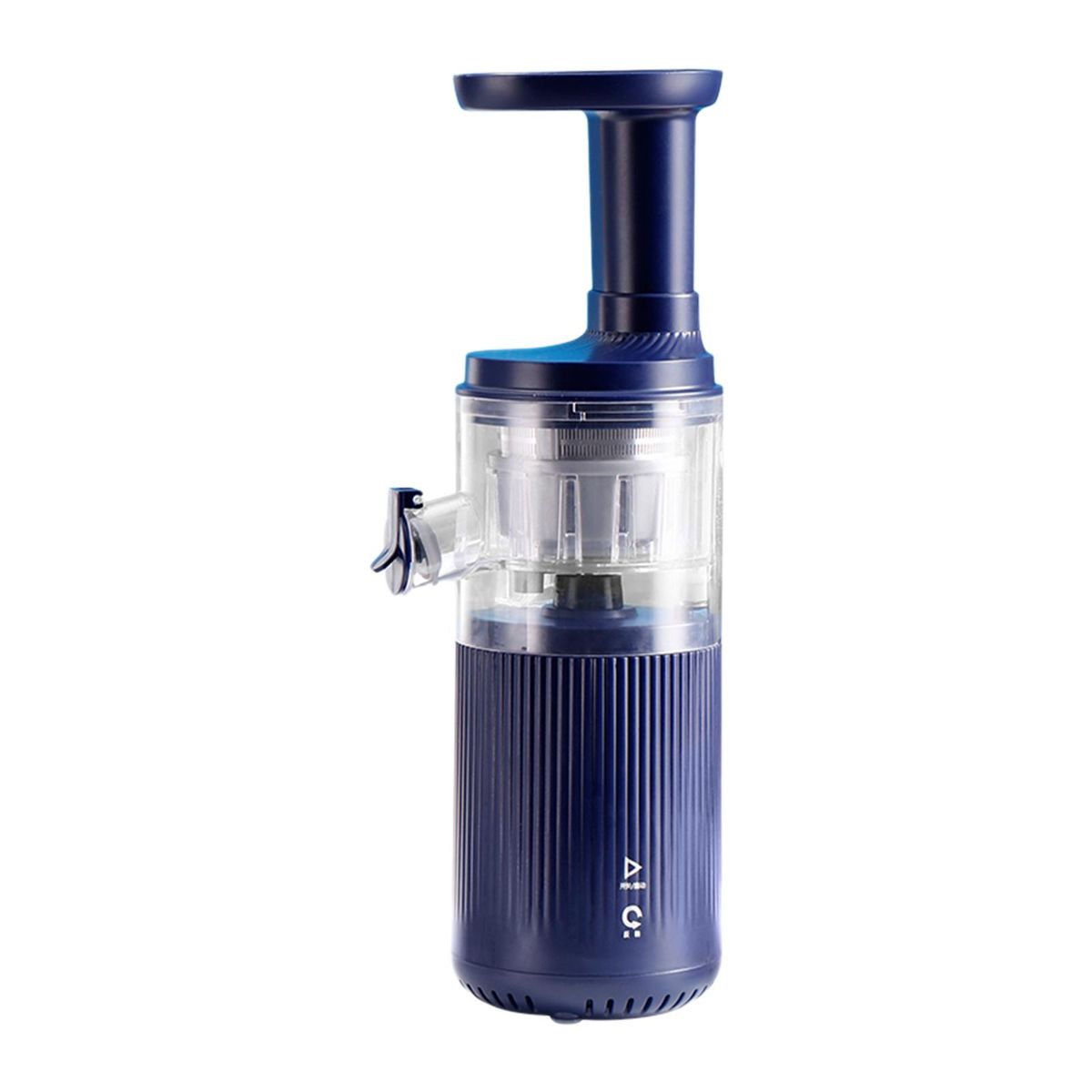Electric mini Juicer Cold Press Juicer Compact Juicing Machine Easy Clean Juice Extractor with Juice&Pulp Cup Slow Masticating