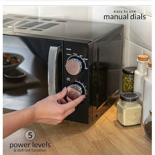 17L Colours Plus+ Compact Manual Microwave Oven - 700W