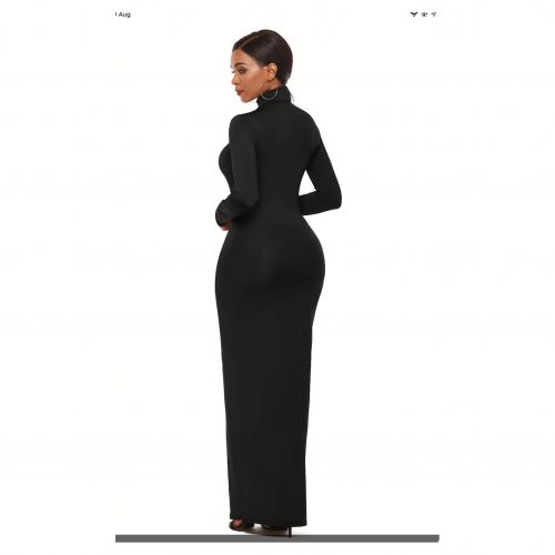 Long Sleeve Slim Body TurtleNeck Ladies Wear.