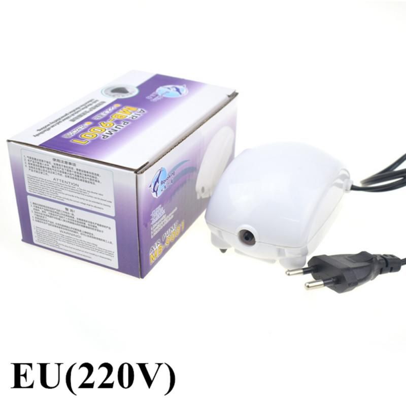 EU US Aquarium Air Pump Submersible Water Pump Aquarium