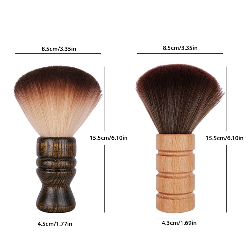 Anti-static Wooden Handle Soft Squirrel Hair Record Cleaning Brush Turntables